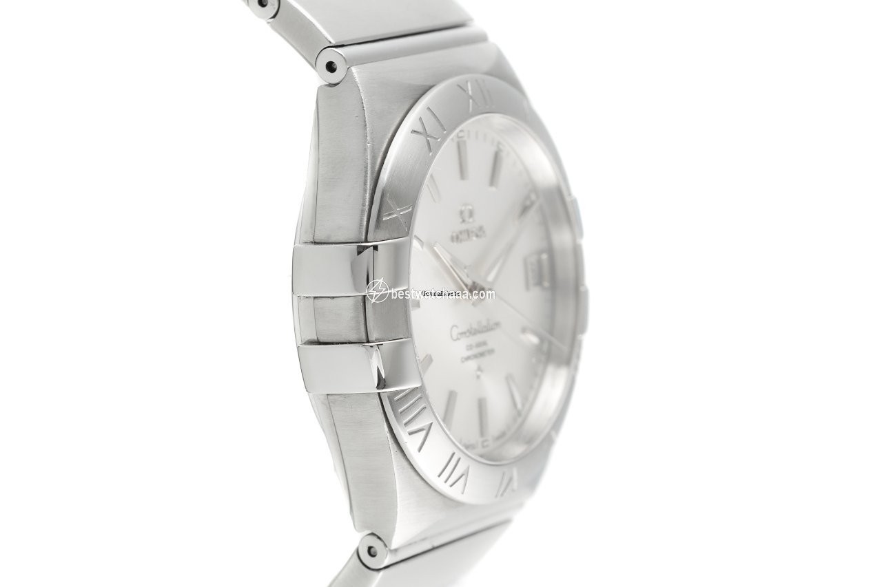 IMG_9081 Omega Constellation Men Mens watch Unisex Automatic Steel 123.10.38.21.02.001 Replica 4