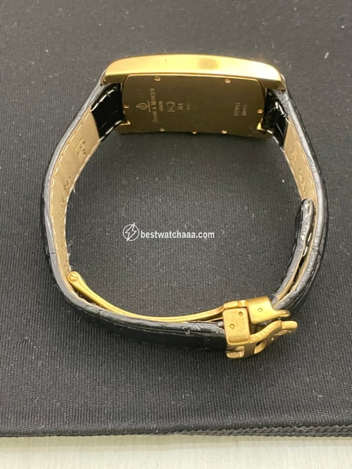 IMG_9081 Baume & Mercier Hampton Mens watch Unisex Quartz Yellow gold MV045224 Replica 4