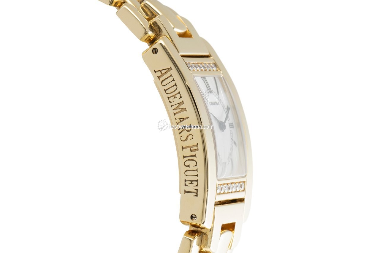 IMG_9081 Audemars Piguet Promesse Womens watch Quartz Yellow gold 67364BA Z 1156BA 01 Replica 4