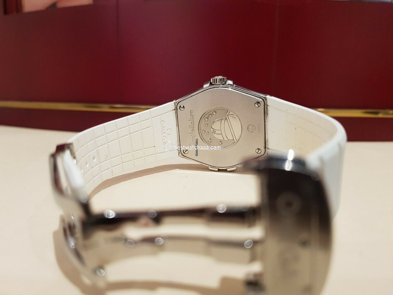 IMG_9081 Omega Constellation Quartz Womens watch Quartz Steel 123.12.35.60.52.001 Replica 4