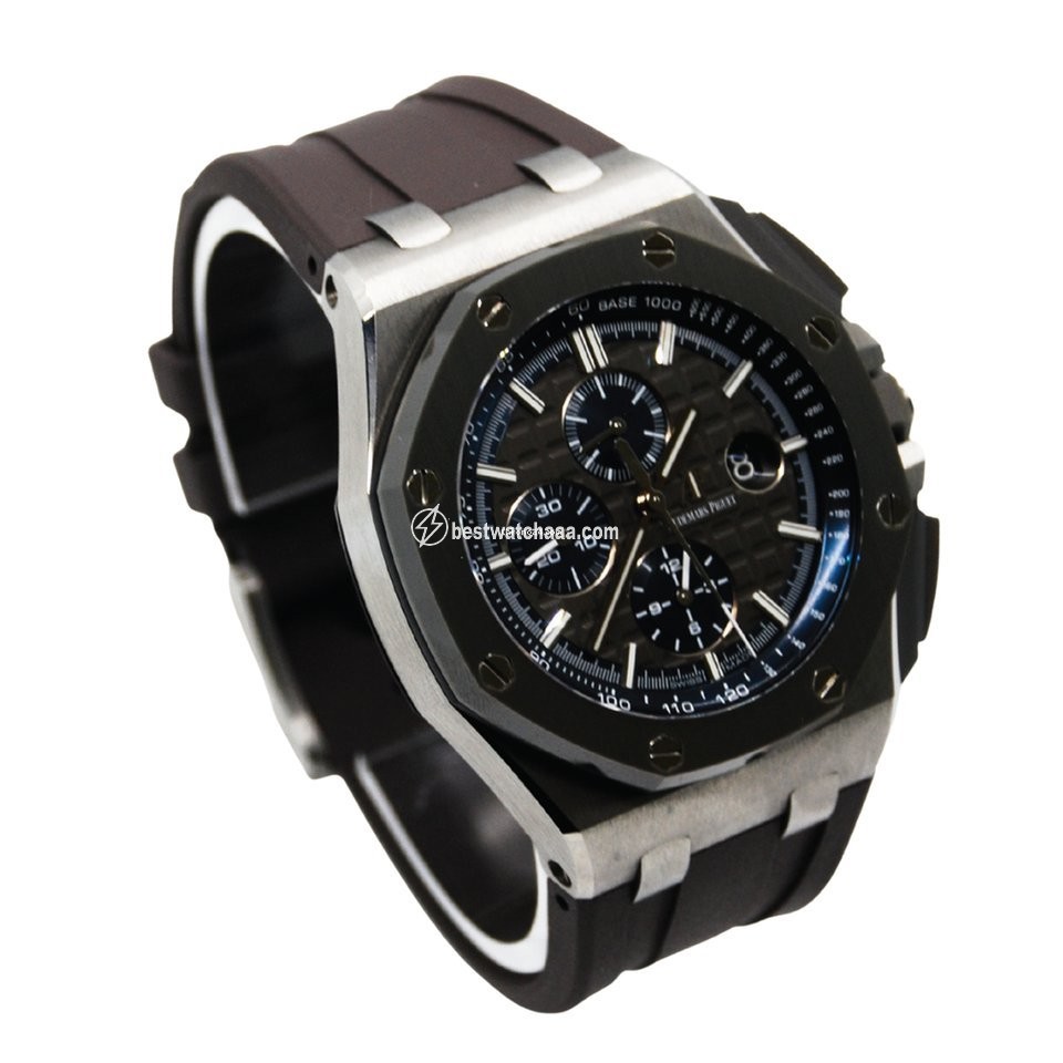 IMG_9081 Audemars Piguet Royal Oak Offshore Chronograph Mens watch Unisex Automatic Titanium 26400.IO.OO.A004CA.02 Replica 4