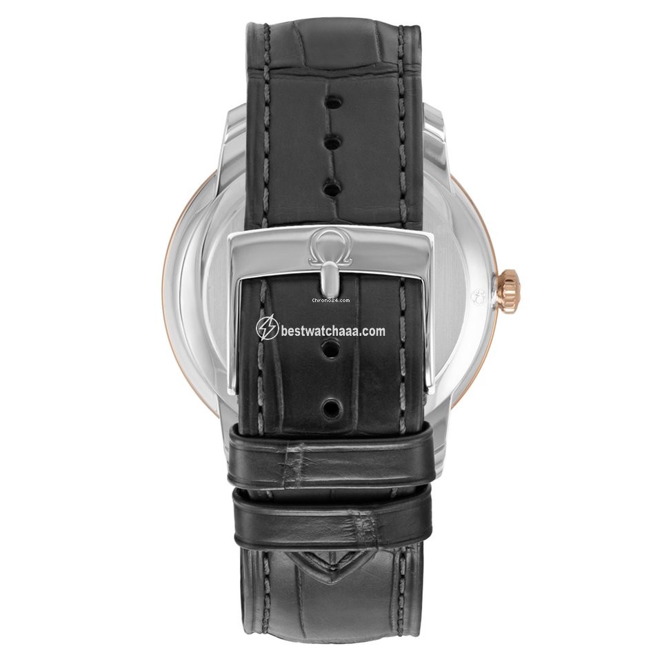 IMG_9081 Omega De Ville Prestige Mens watch Unisex Automatic Gold Steel 424.23.40.20.09.001 Replica 4