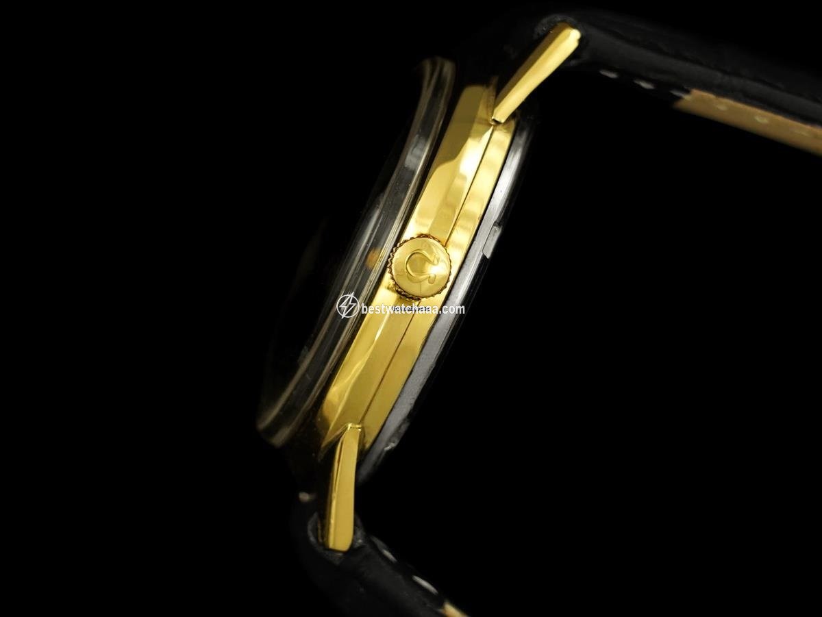 IMG_9081 Omega Seamaster Mens watch Unisex Automatic Gold Steel 8205 Replica 4