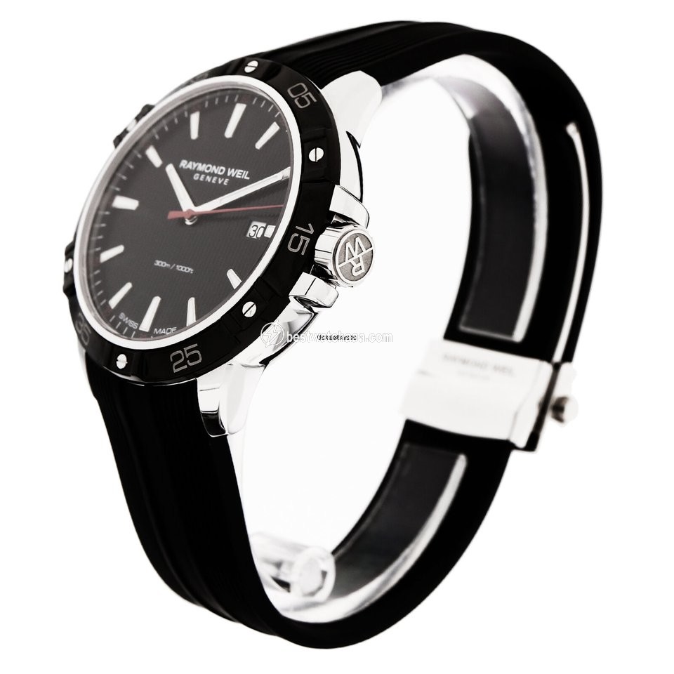 IMG_9081 Raymond Weil Tango Mens watch Unisex Quartz Steel NUMBER 8160-SR1-20001 Replica 4