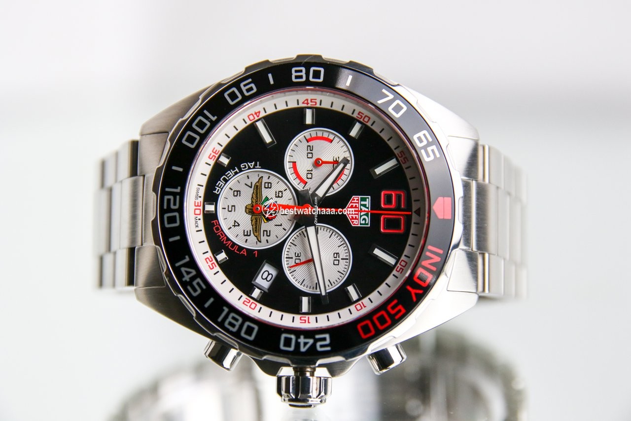 IMG_9081 TAG Heuer Formula 1 Quartz Mens watch Unisex Quartz Steel CAZ101V.BA0842 Replica 4