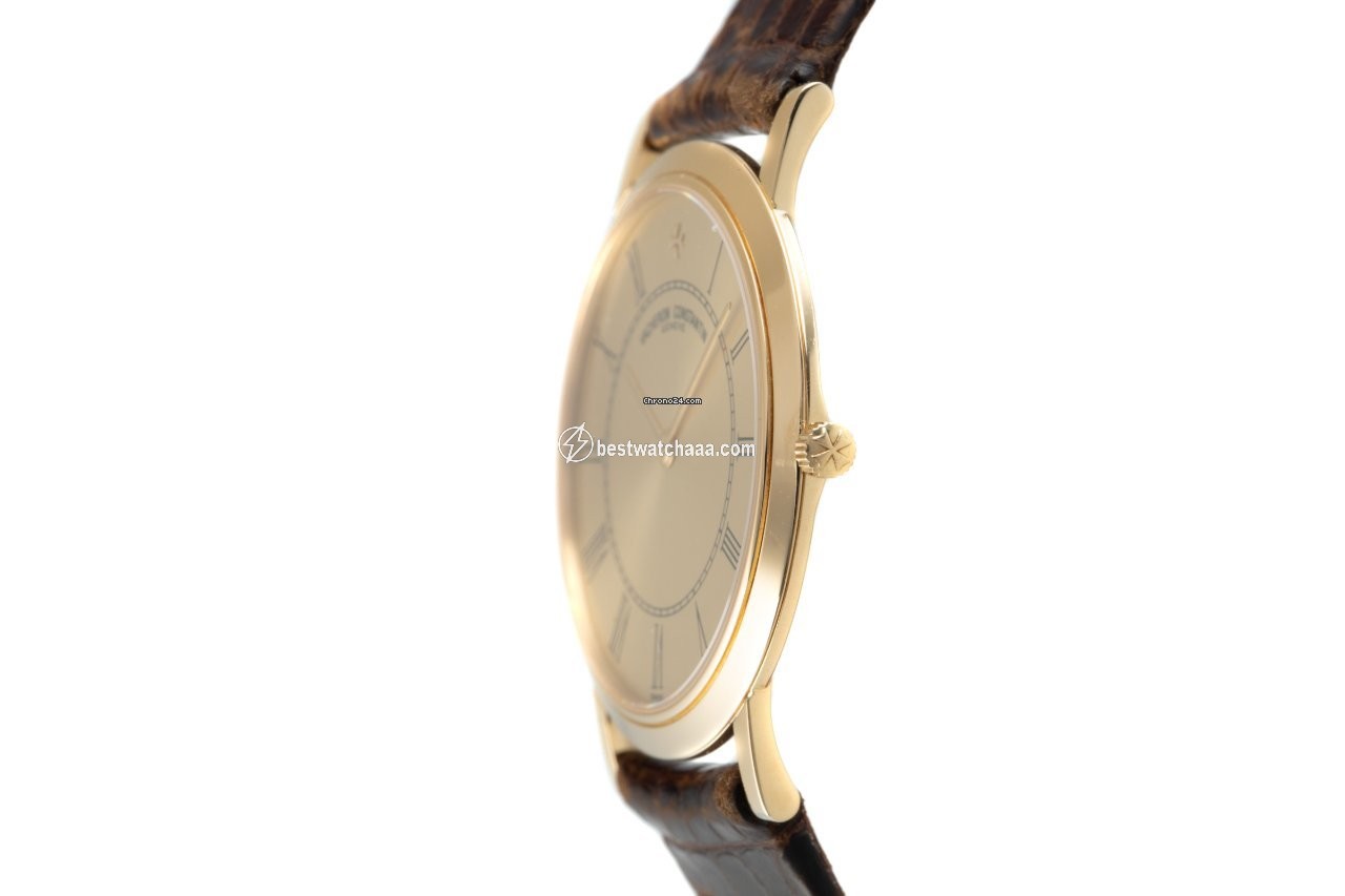 IMG_9081 Vacheron Constantin Patrimony Mens watch Unisex Manual winding Yellow gold 34070 Replica 4