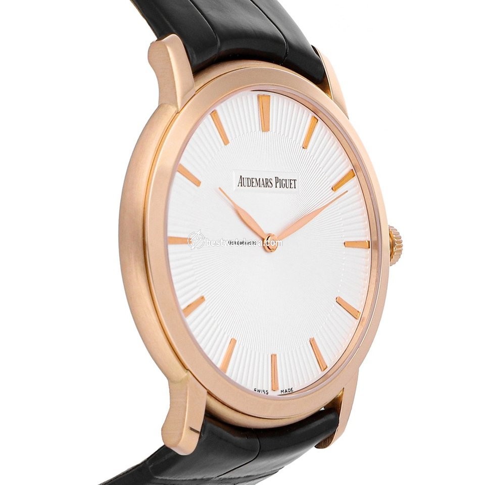 IMG_9081 Audemars Piguet Jules Audemars Mens watch Unisex Automatic Rose gold 15180OR.OO.A102CR.01 Replica 4