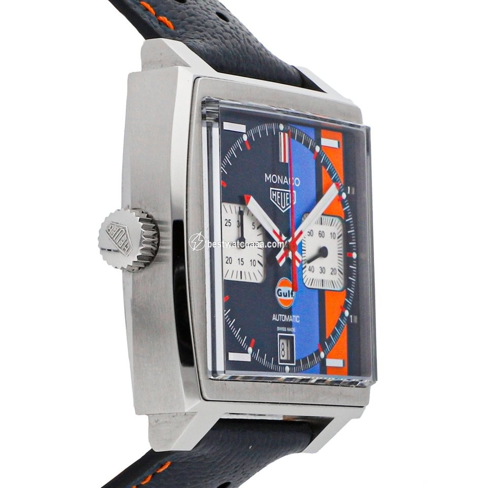 IMG_9081 TAG Heuer Monaco Calibre 11 Mens watch Unisex Automatic Steel CAW211R.FC6401 Replica 4