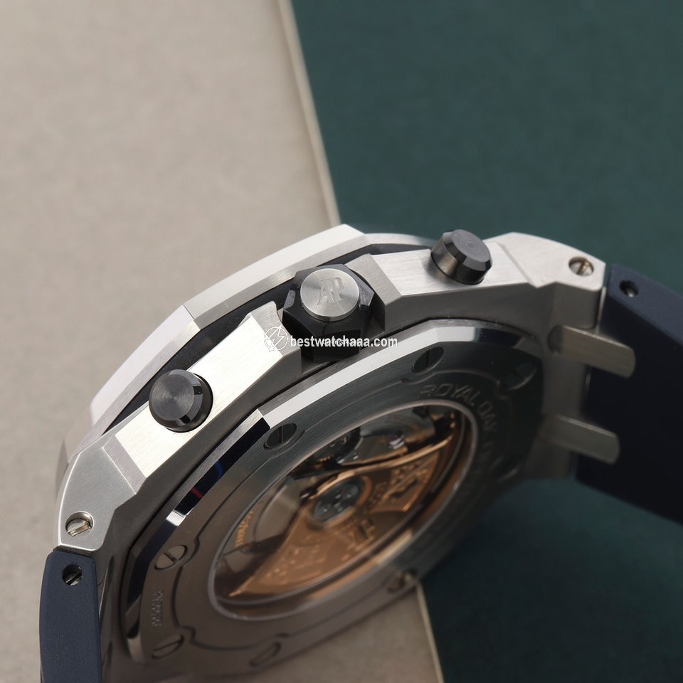 IMG_9081 Audemars Piguet Royal Oak Offshore Chronograph Mens watch Unisex Automatic Steel 26470ST Replica 4