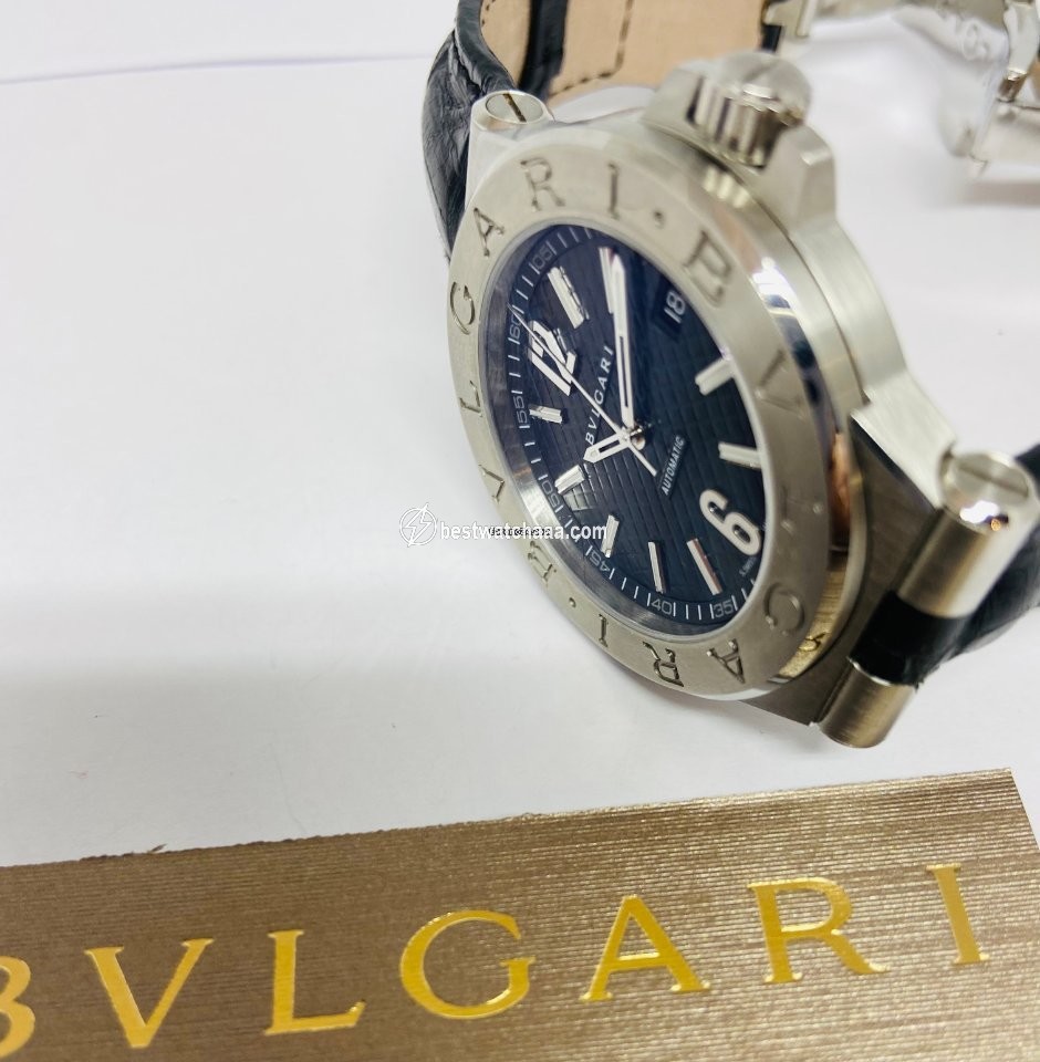 IMG_9081 Bulgari Diagono Mens watch Unisex Automatic Bulgari diacono Replica 4