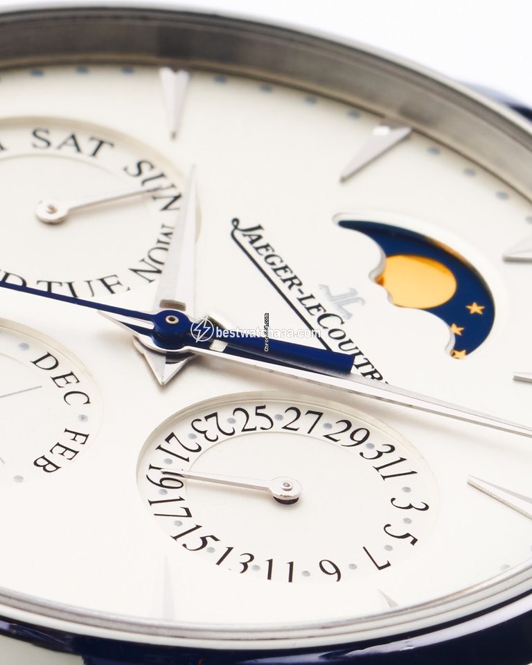 IMG_9081 Jaeger-LeCoultre Master Ultra Thin Perpetual Mens watch Unisex Automatic Steel Q130842J Replica 4