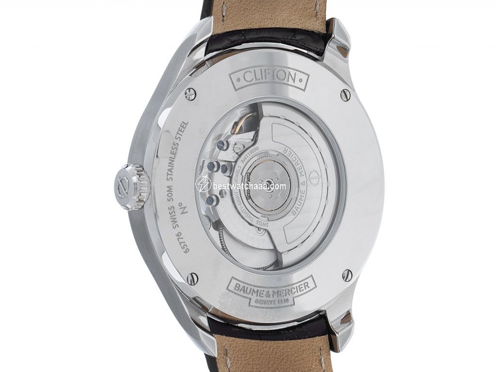 IMG_9081 Baume & Mercier Clifton Mens watch Unisex Automatic Steel MOA 10205 Replica 4