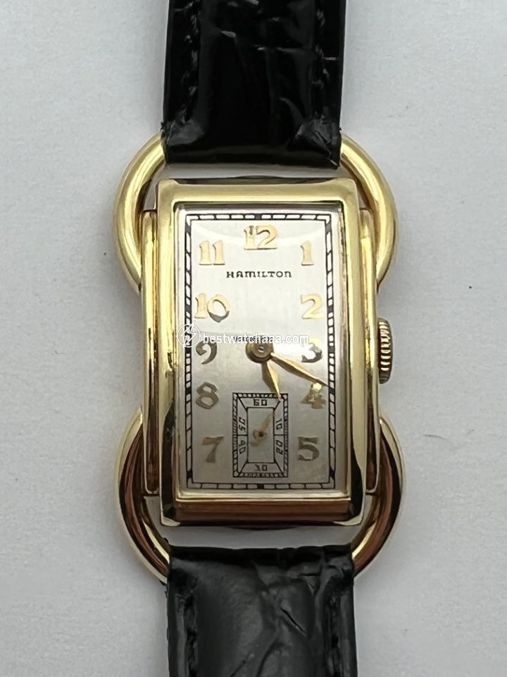 IMG_9081 Hamilton Mens watch Unisex Manual winding Yellow gold Bentley Replica 4