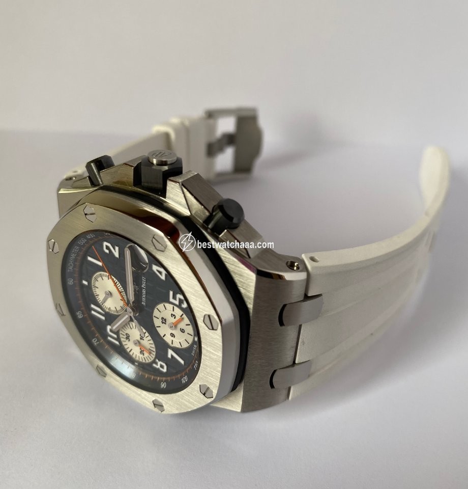 IMG_9081 Audemars Piguet Royal Oak Offshore Chronograph Mens watch Unisex Automatic Steel 26470ST.OO.A027CA.01 Replica 4