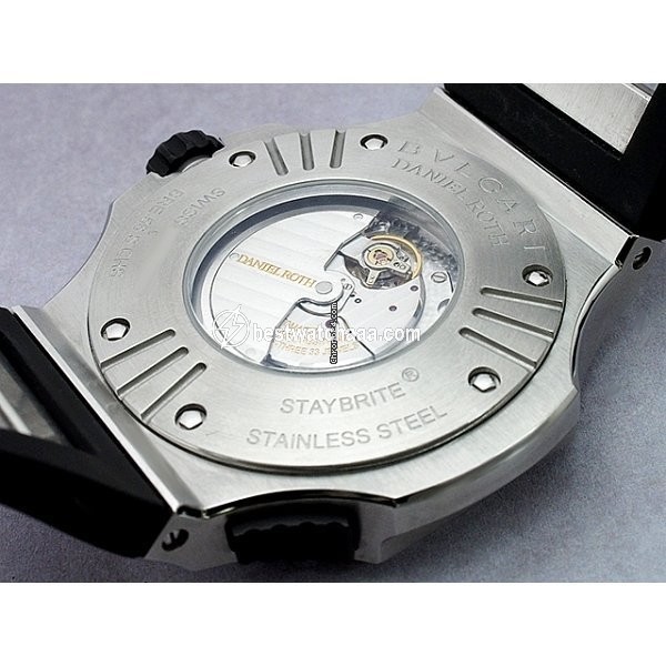 IMG_9081 Bulgari Automatic Steel BRE56SCHS Replica 4