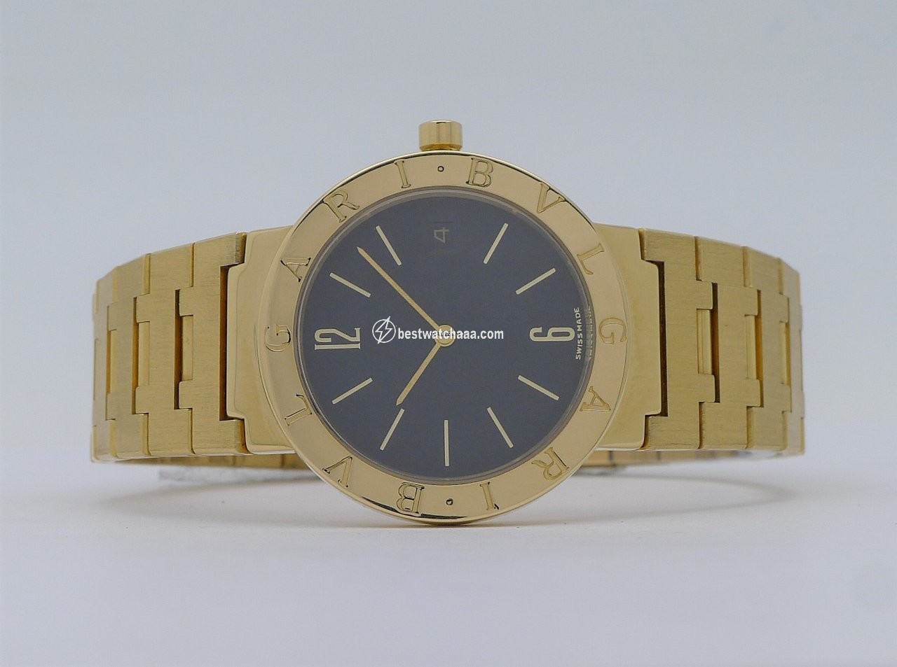 IMG_9081 Bulgari Bulgari Womens watch Quartz Yellow gold BB33GGD Replica 4