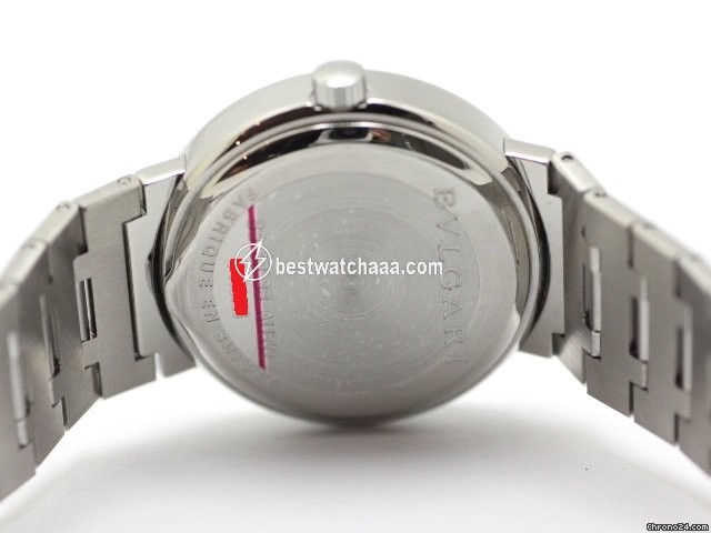 IMG_9081 Bulgari Bulgari Mens watch Unisex Automatic Steel BB33SS Replica 4