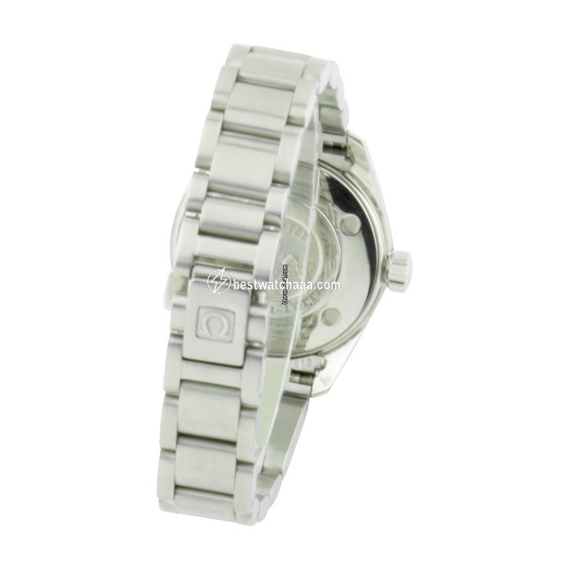 IMG_9081 Omega Seamaster Aqua Terra Womens watch Quartz Steel 2573.70.00 Replica 4