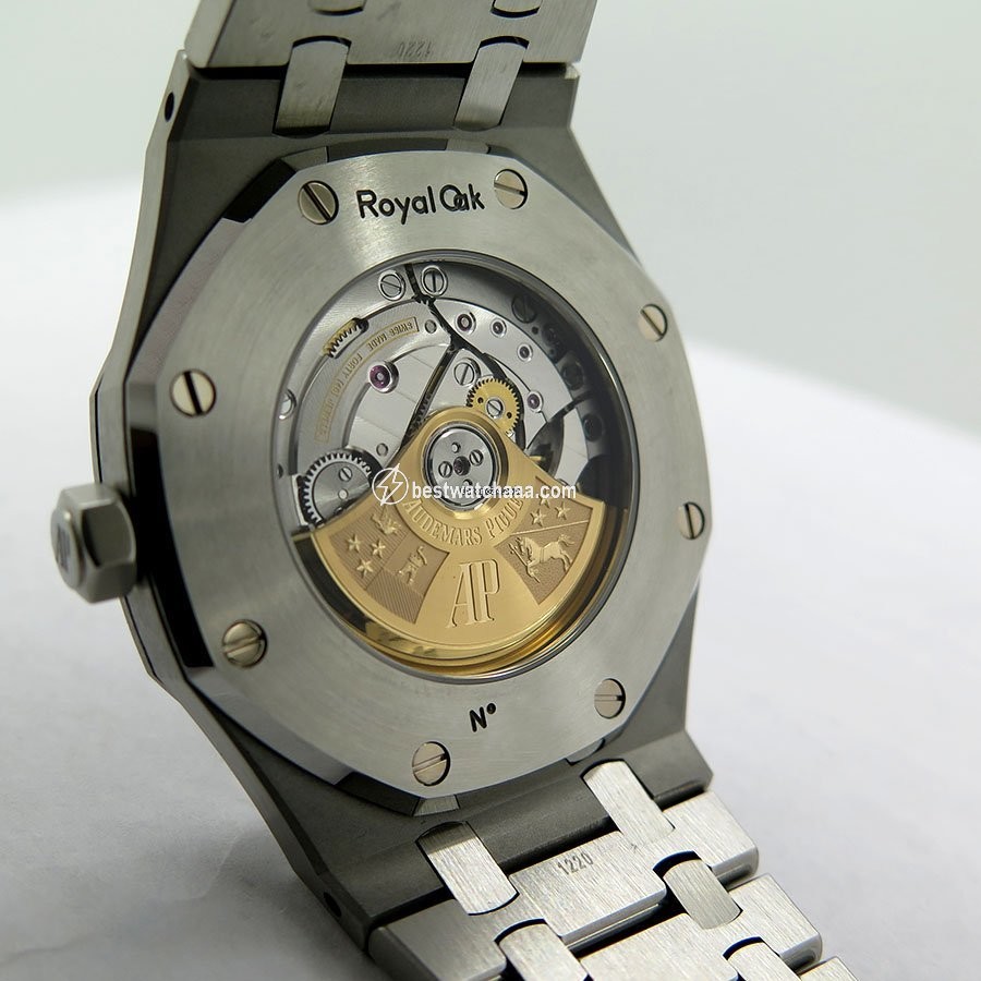 IMG_9081 Audemars Piguet Royal Oak Selfwinding Mens watch Unisex Automatic Steel 15400ST Replica 4