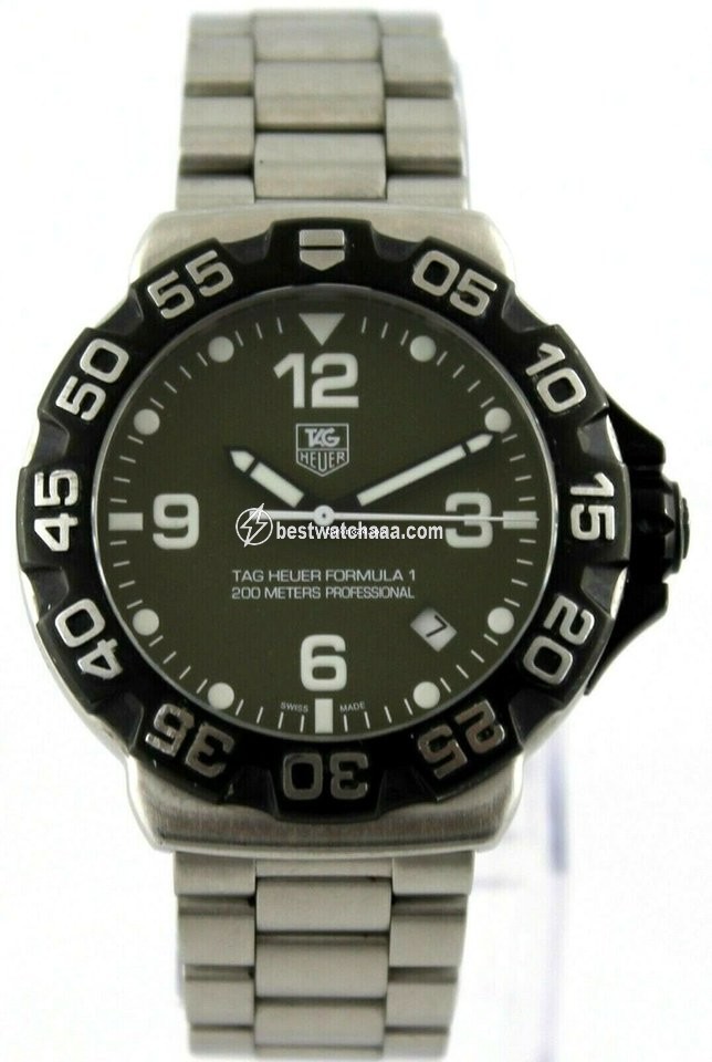 IMG_9081 TAG Heuer Formula 1 Quartz Mens watch Unisex Quartz Steel WAH1113.BA0858 Replica 4
