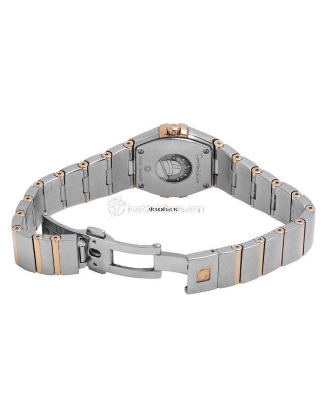 IMG_9081 Omega Constellation Quartz Mens watch Unisex Quartz Steel 123.25.24.60.55.005 Replica 4