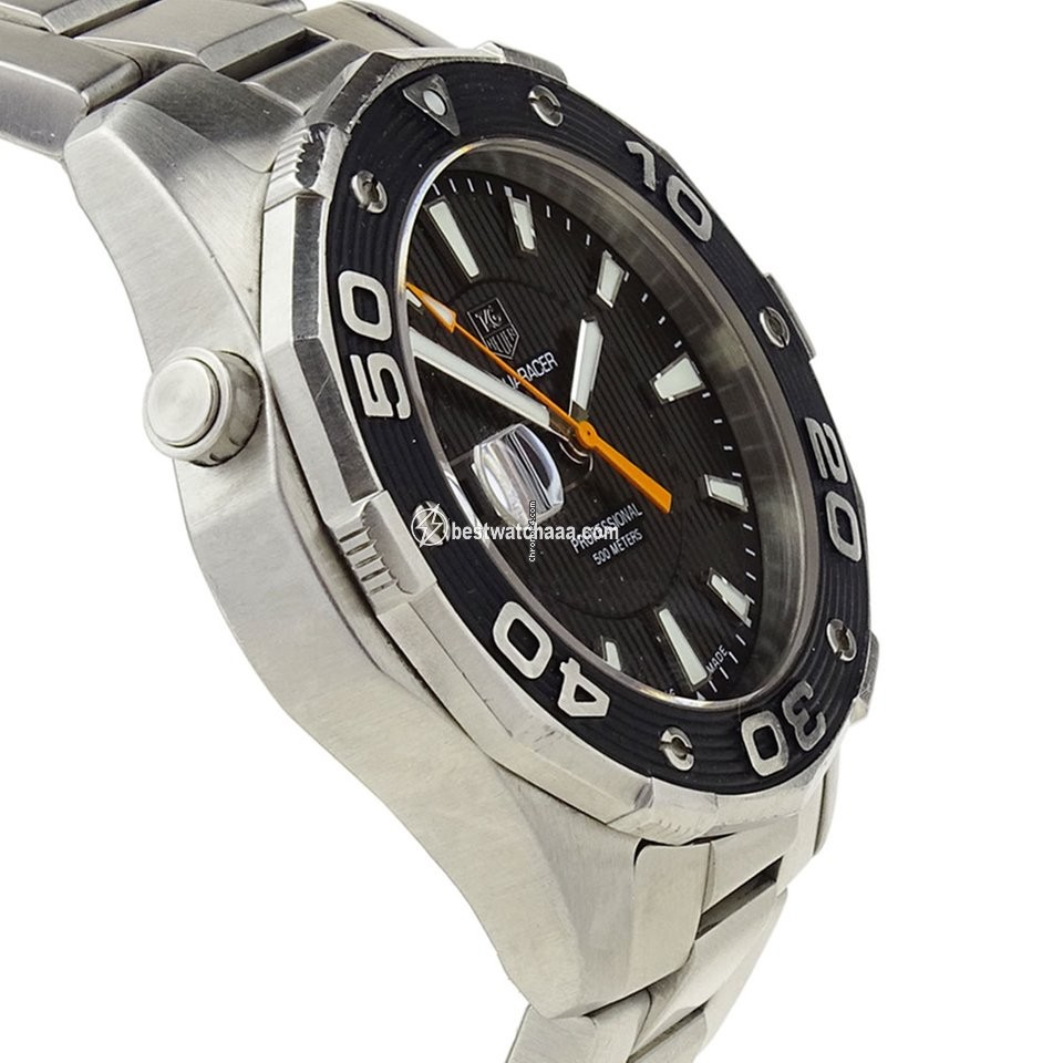 IMG_9081 TAG Heuer Aquaracer 500M Mens watch Unisex Quartz Steel WAJ1110.BA0870 Replica 4