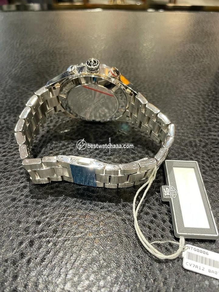 IMG_9081 TAG Heuer Carrera Mens watch Unisex Quartz Steel CV7A12.BA0795 Replica 4