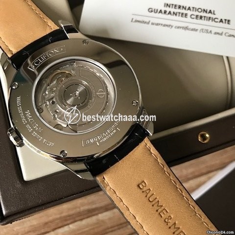 IMG_9081 Baume & Mercier Clifton Mens watch Unisex Automatic BMM0A10057 Replica 4