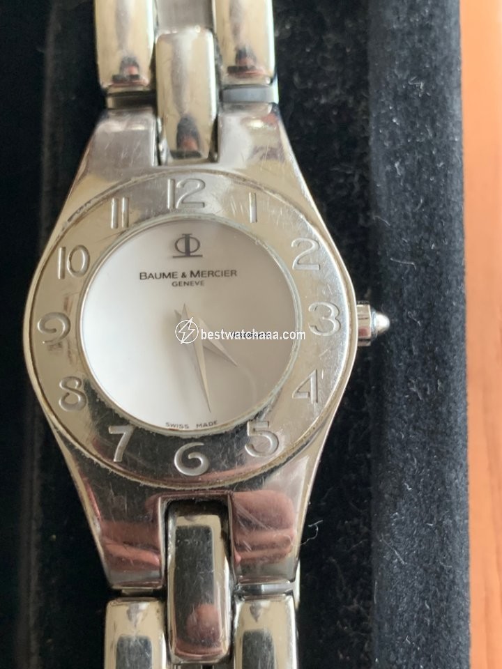 IMG_9081 Baume & Mercier Linea Womens watch Quartz Steel 65305 Replica 4
