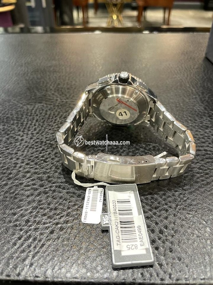 IMG_9081 TAG Heuer Aquaracer 500M Mens watch Unisex Automatic Steel CAK2111.BA0833 Replica 4