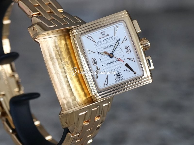 IMG_9081 Jaeger-LeCoultre Reverso Mens watch Unisex Yellow gold 295.1.59 Replica 4