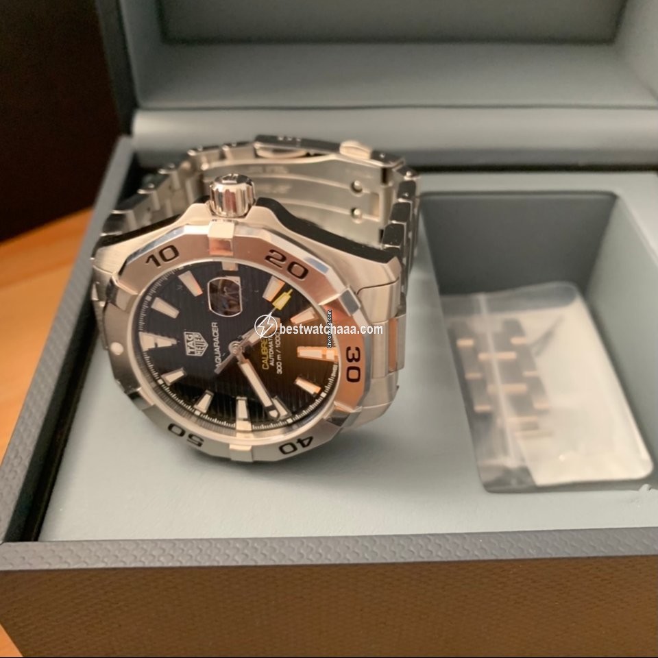 IMG_9081 TAG Heuer Aquaracer 300M Mens watch Unisex Automatic Steel WBD2110.BA0928 Replica 4