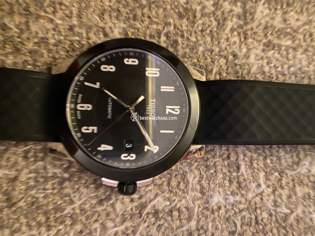 IMG_9081 Tissot T-Sport Mens watch Unisex Automatic Steel T098.407.26.052.00 Replica 4