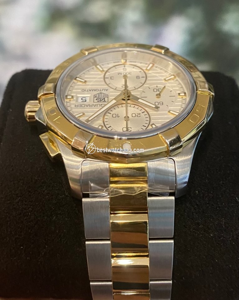 IMG_9081 TAG Heuer Aquaracer Mens watch Unisex Automatic Gold Steel CAP2120.BB0834 Replica 4