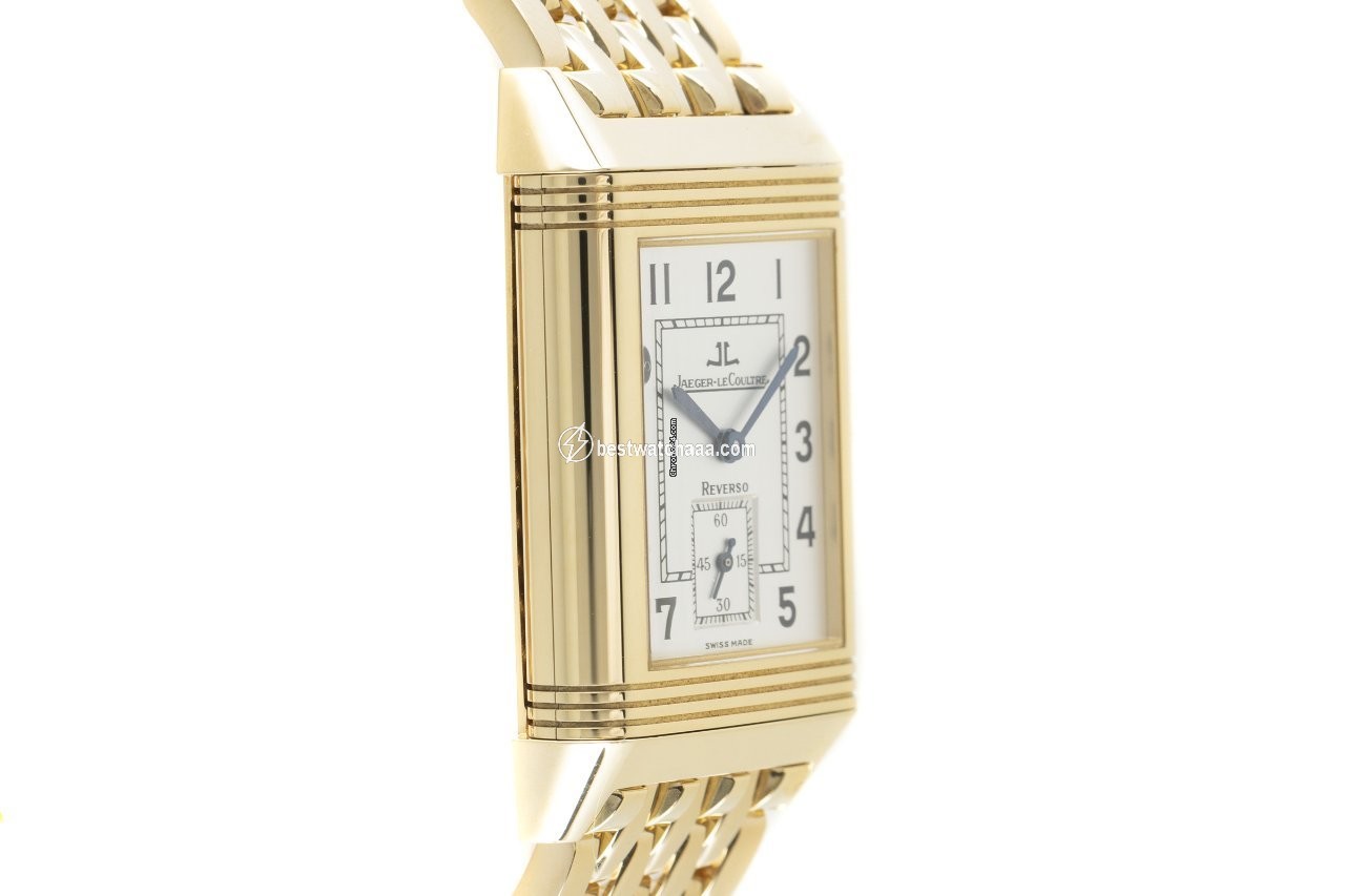 IMG_9081 Jaeger-LeCoultre Reverso Grande Taille Mens watch Unisex Manual winding Yellow gold 270.1.62 Replica 4