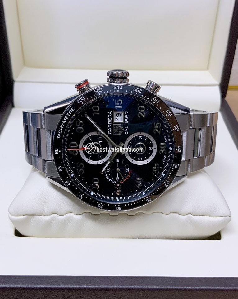 IMG_9081 TAG Heuer Carrera Calibre 1887 Mens watch Unisex Automatic Steel CAR2A10.BA0799 Replica 4