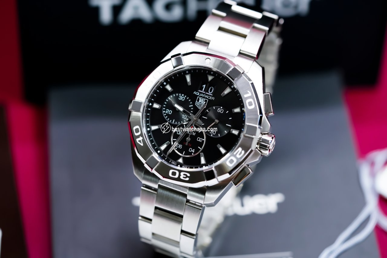 IMG_9081 TAG Heuer Aquaracer 300M Mens watch Unisex Quartz Steel CAY1110.BA0927 Replica 4