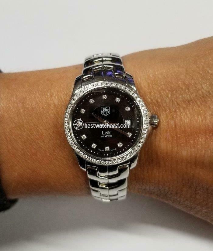 IMG_9081 TAG Heuer Link Lady Womens watch Quartz Steel WJF131A Replica 4