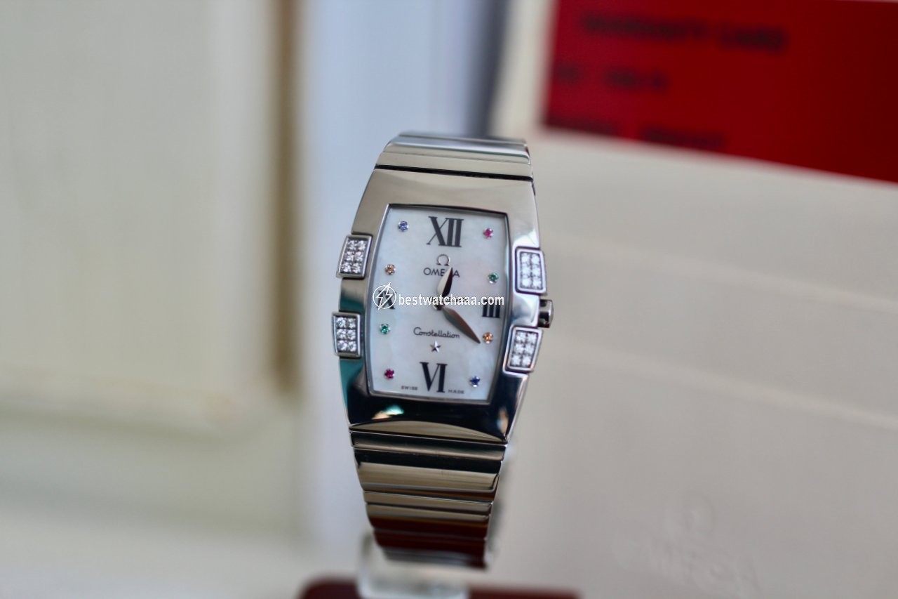 IMG_9081 Omega Constellation Womens watch Quartz Steel 1586.79.00 Replica 4