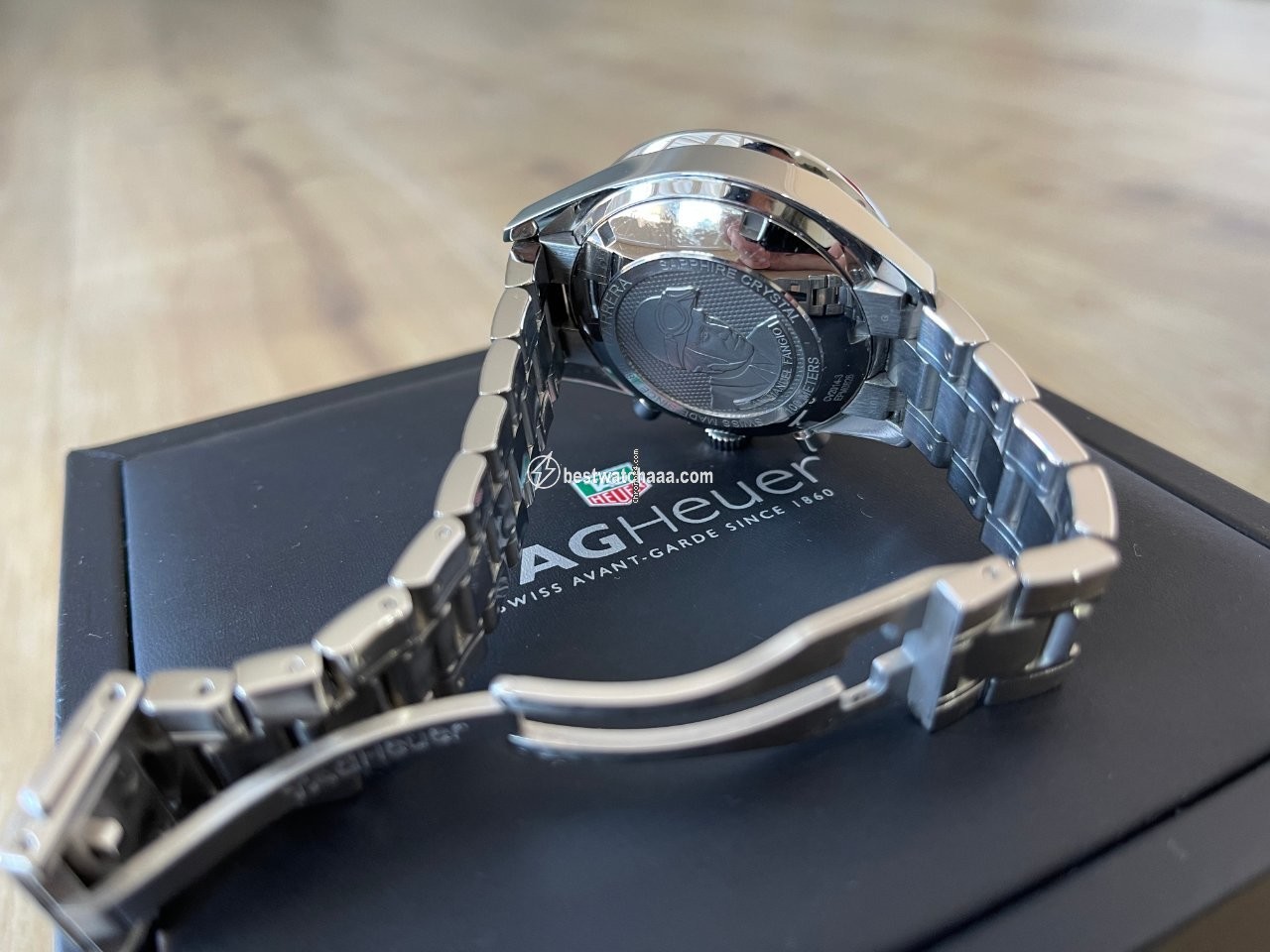 IMG_9081 TAG Heuer Carrera Calibre 16 Mens watch Unisex Automatic Steel CV2014-3 Replica 4
