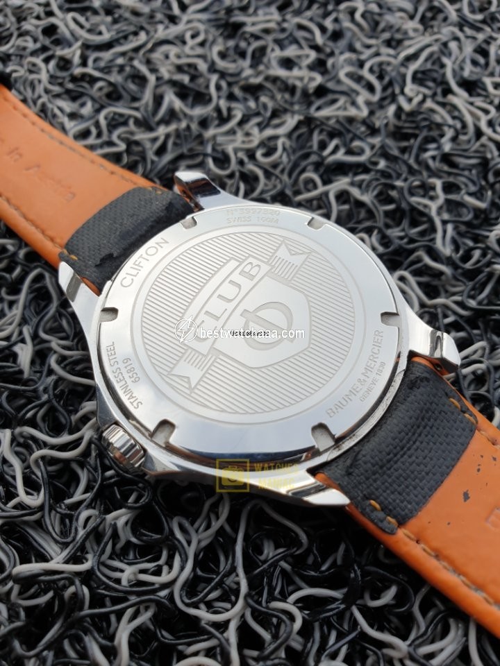 IMG_9081 Baume & Mercier Clifton Mens watch Unisex Automatic Steel M0A10338 Replica 4