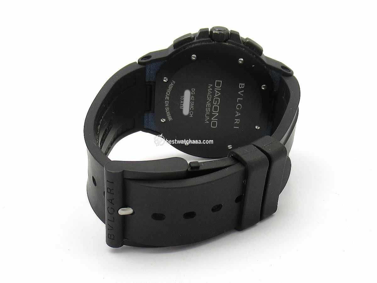 IMG_9081 Bulgari Diagono Mens watch Unisex Automatic Ceramic DG42C3SMCVDCH Replica 4