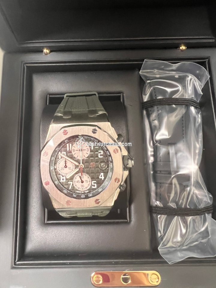 IMG_9081 Audemars Piguet Royal Oak Offshore Chronograph Mens watch Unisex Automatic Titanium 26238TI.OO.A056CA.01 Replica 4