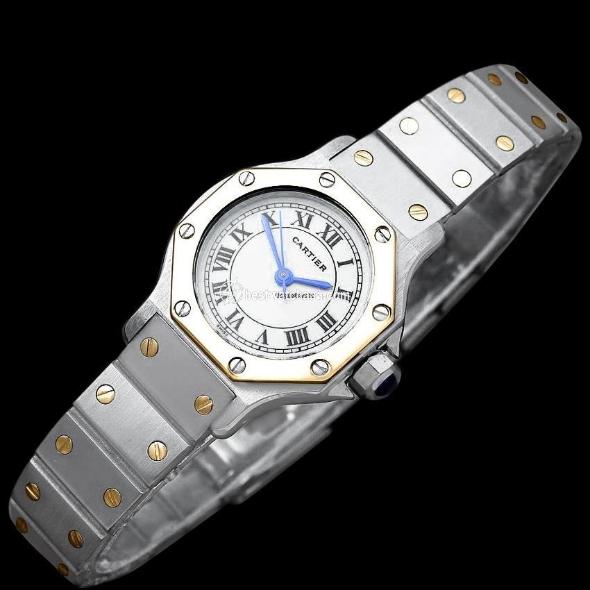IMG_9081 Cartier Womens watch Automatic Gold Steel 8447ST Replica 4