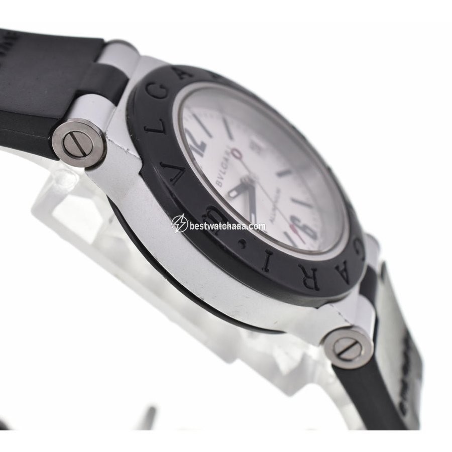 IMG_9081 Bulgari Womens watch Quartz Aluminum AL29TA Replica 4