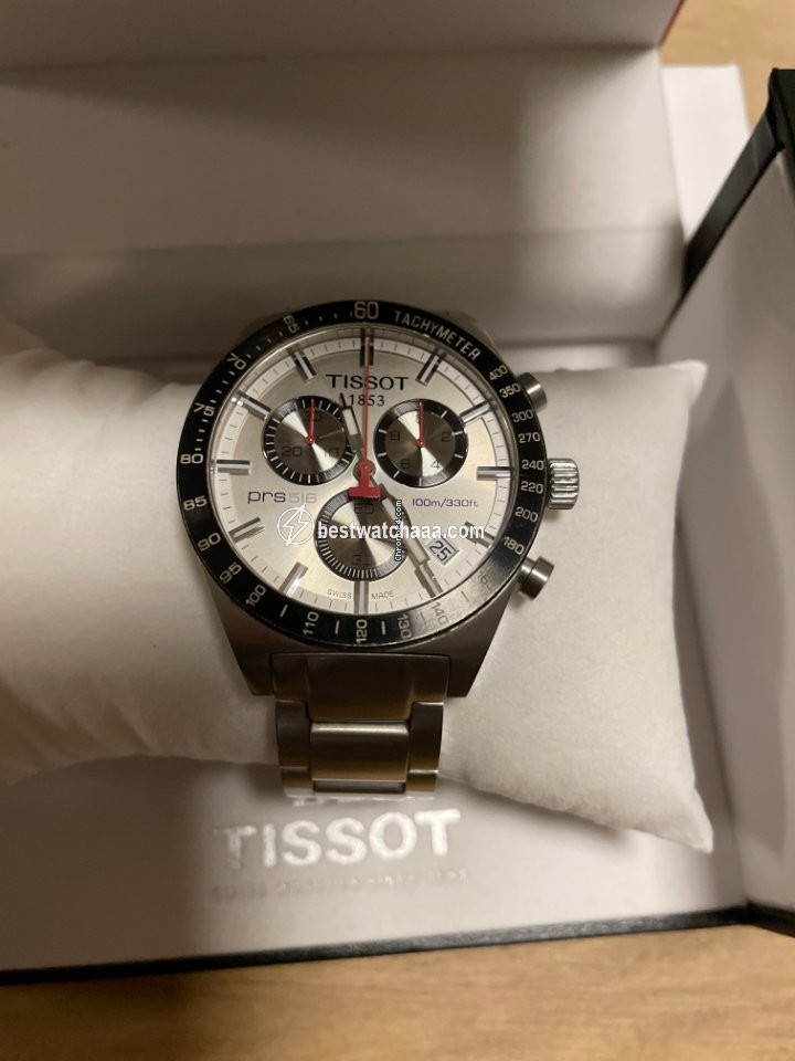 IMG_9081 Tissot PRS 516 Mens watch Unisex Quartz Steel T044.417.21.051.00 Replica 4