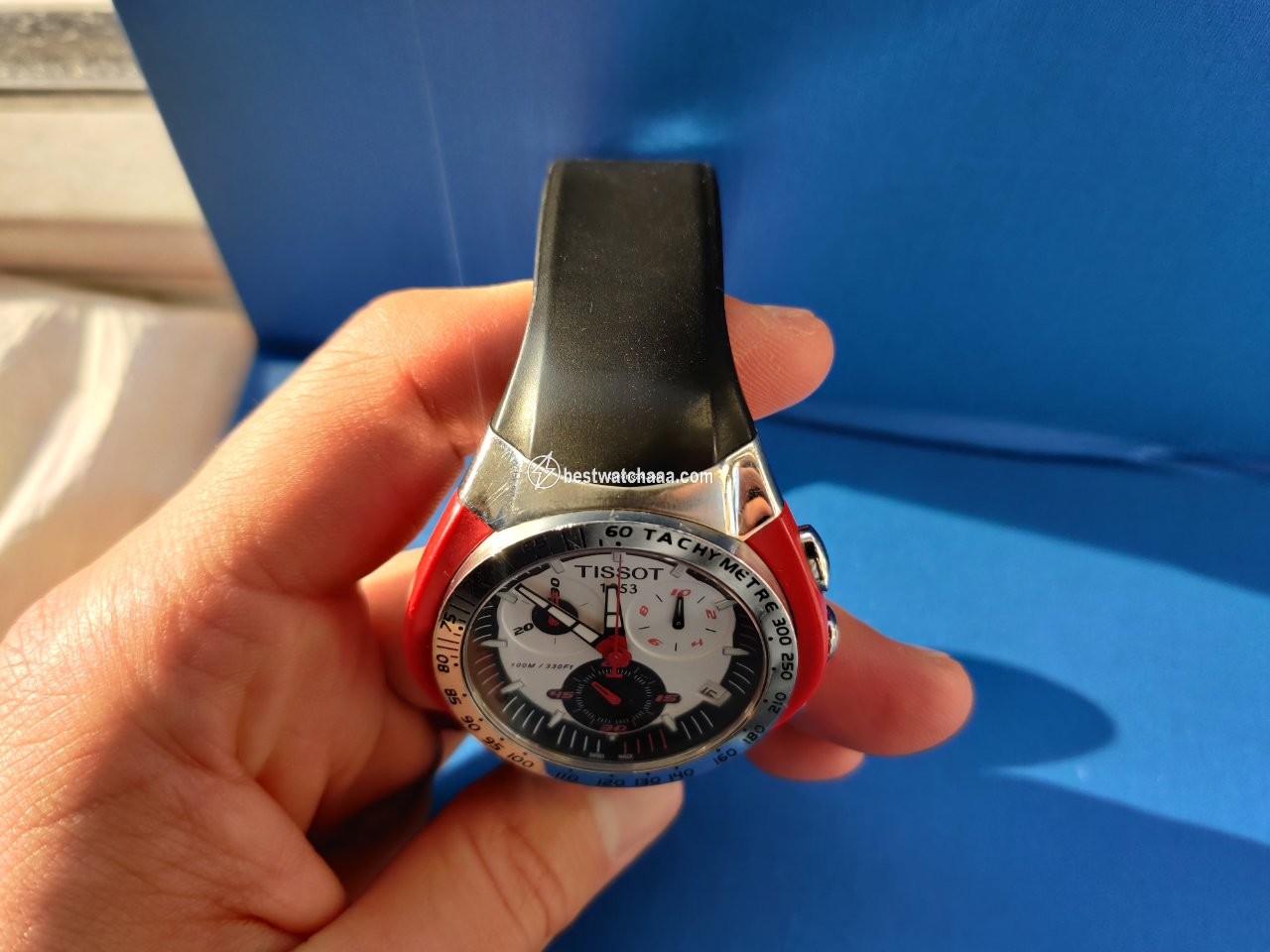 IMG_9081 Tissot Mens watch Unisex Quartz Steel T0104171703100 Replica 4