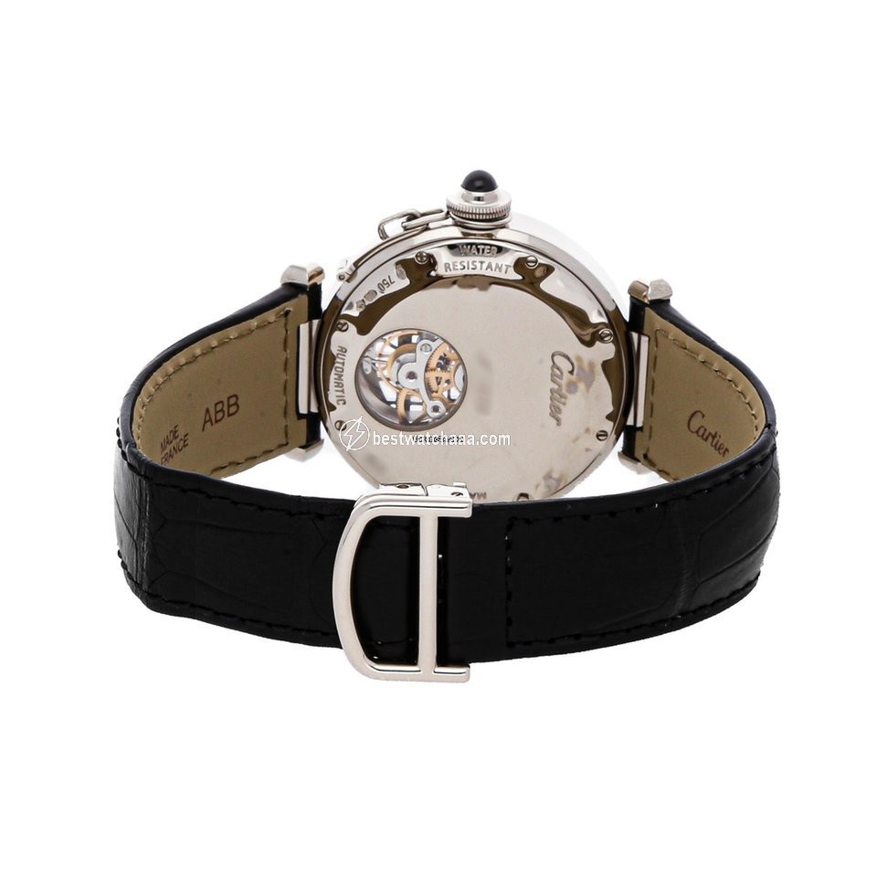 IMG_9081 Cartier Pasha Mens watch Unisex Automatic White gold W3017751 Replica 4