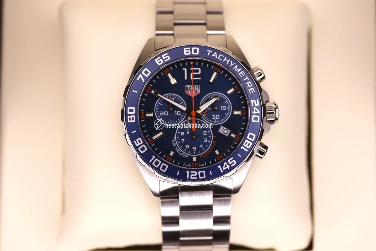 IMG_9081 TAG Heuer Formula 1 Quartz Mens watch Unisex Quartz Steel CAZ1014 Replica 4