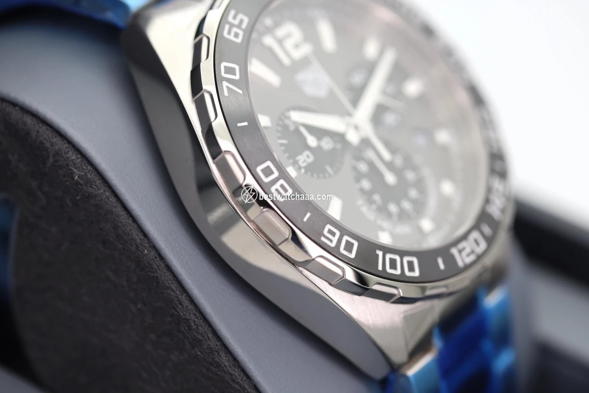 IMG_9081 TAG Heuer Formula 1 Quartz Mens watch Unisex Quartz Steel CAZ1011.BA0843 Replica 4
